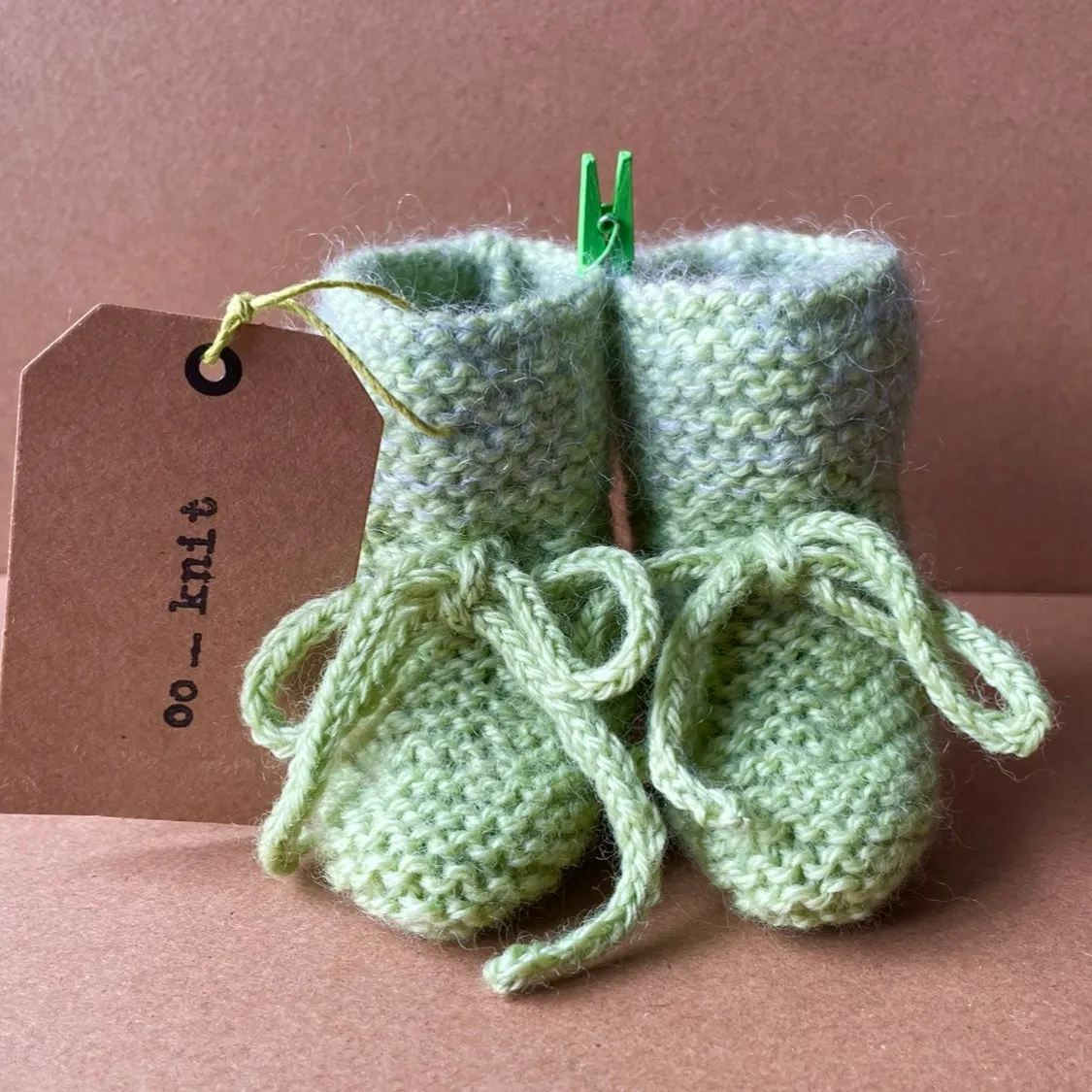 Knitted Baby Booties