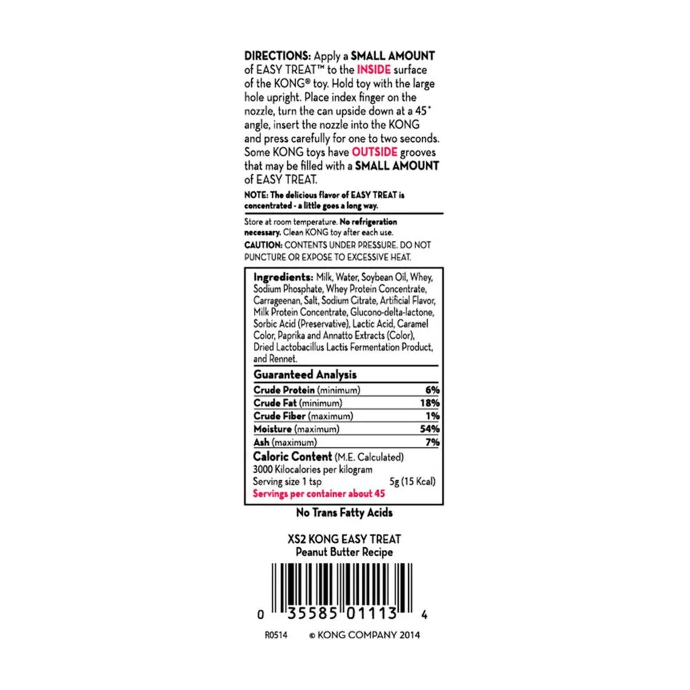 Kong Easy Treat Peanut Butter 226g