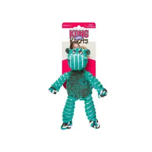 KONG Floppy Knots Hippo Dog Toy M/L