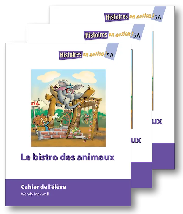 Le Bistro des animaux - Digital Student Workbooks (minimum of 20)