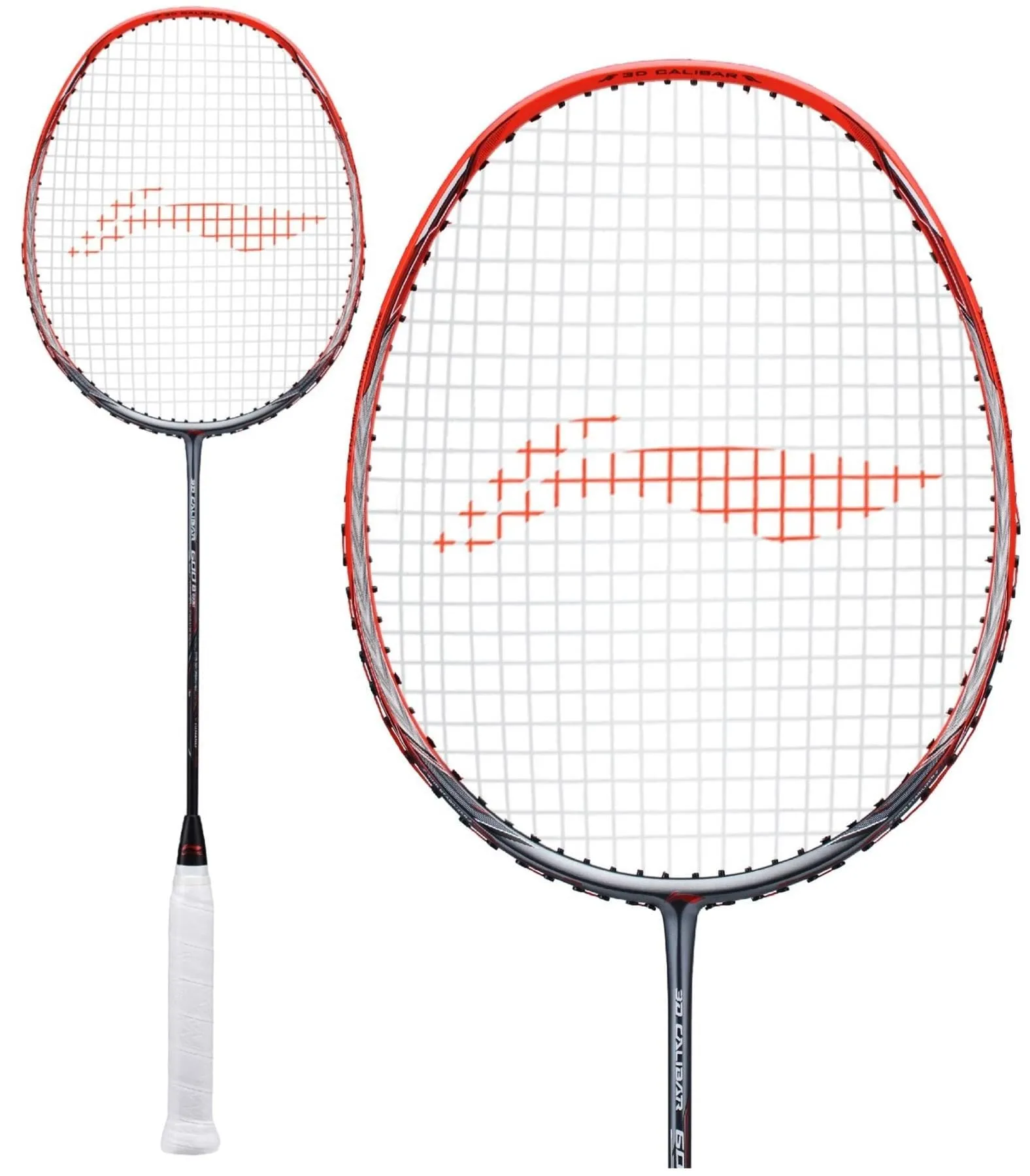 LI-Ning 3D Calibar 600 Boost Badminton Racket - Black / Red