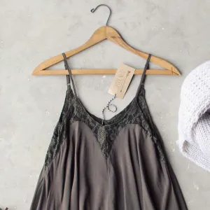 Linden Layering Tunic in Dark Sage