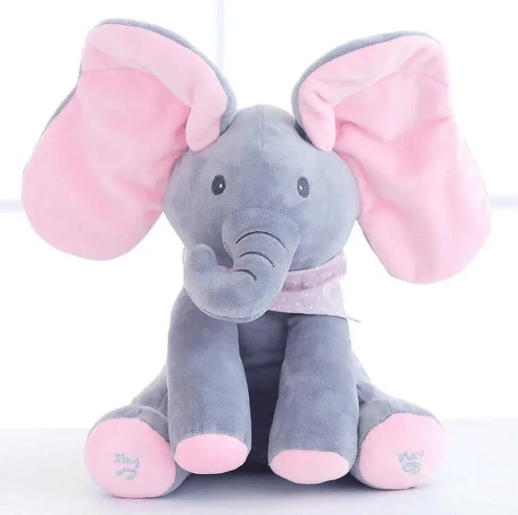 Littlestomps™ Peekaboo Plush Elephant Toy