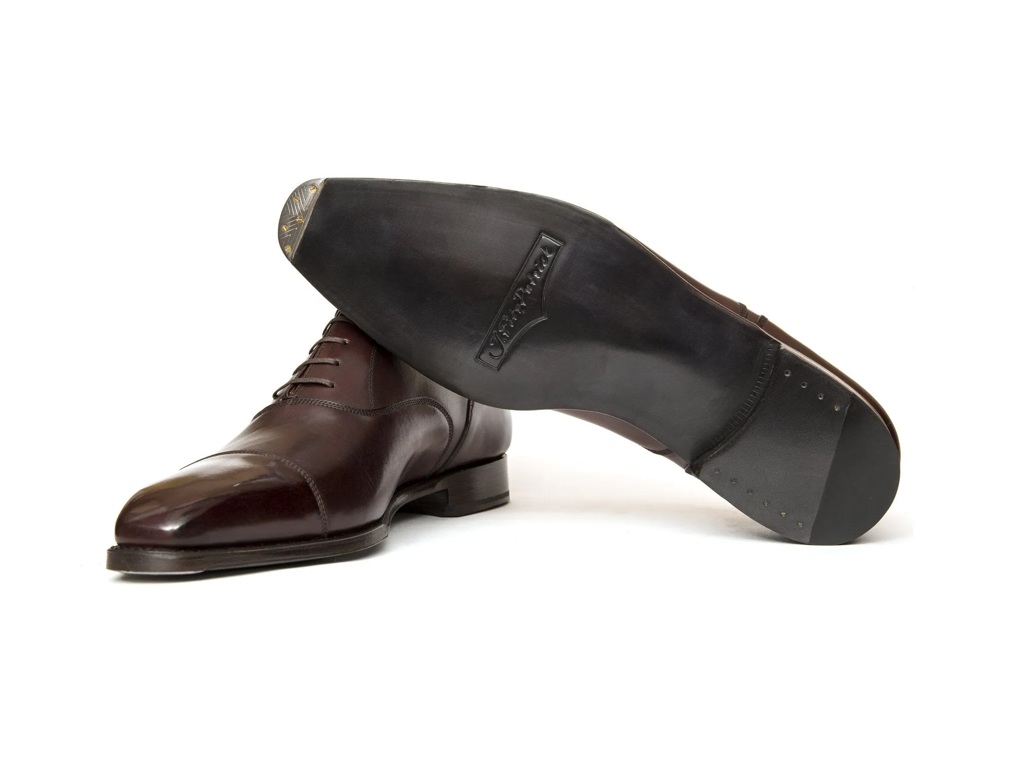 Magnolia - MTO - Shaded Merlot - MGF Last - Single Leather Sole