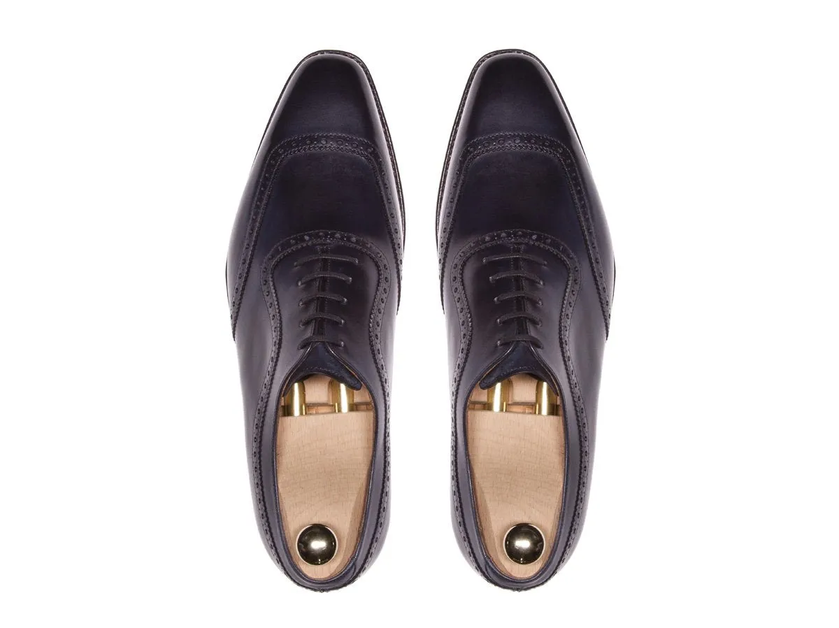 Medina - MTO - Midnight Calf - LPB Last - Single Leather Sole