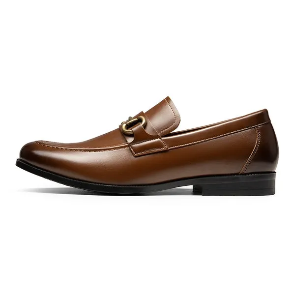 Men's Metallic Slip-On Dress Loafers