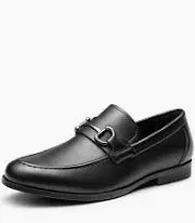 Men's Metallic Slip-On Dress Loafers