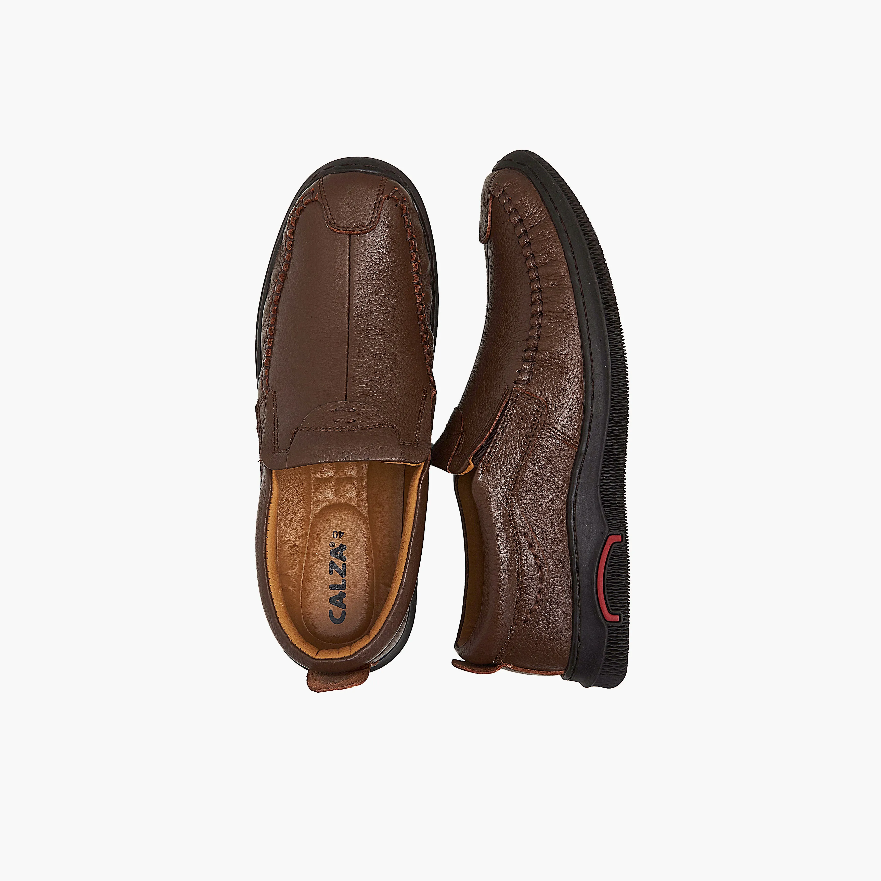 Men's Stitched Detail Loafers