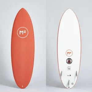 MICK FANNING EVENFLOW 6'6" EPOXY LAM 45.7L FCS II - RUST