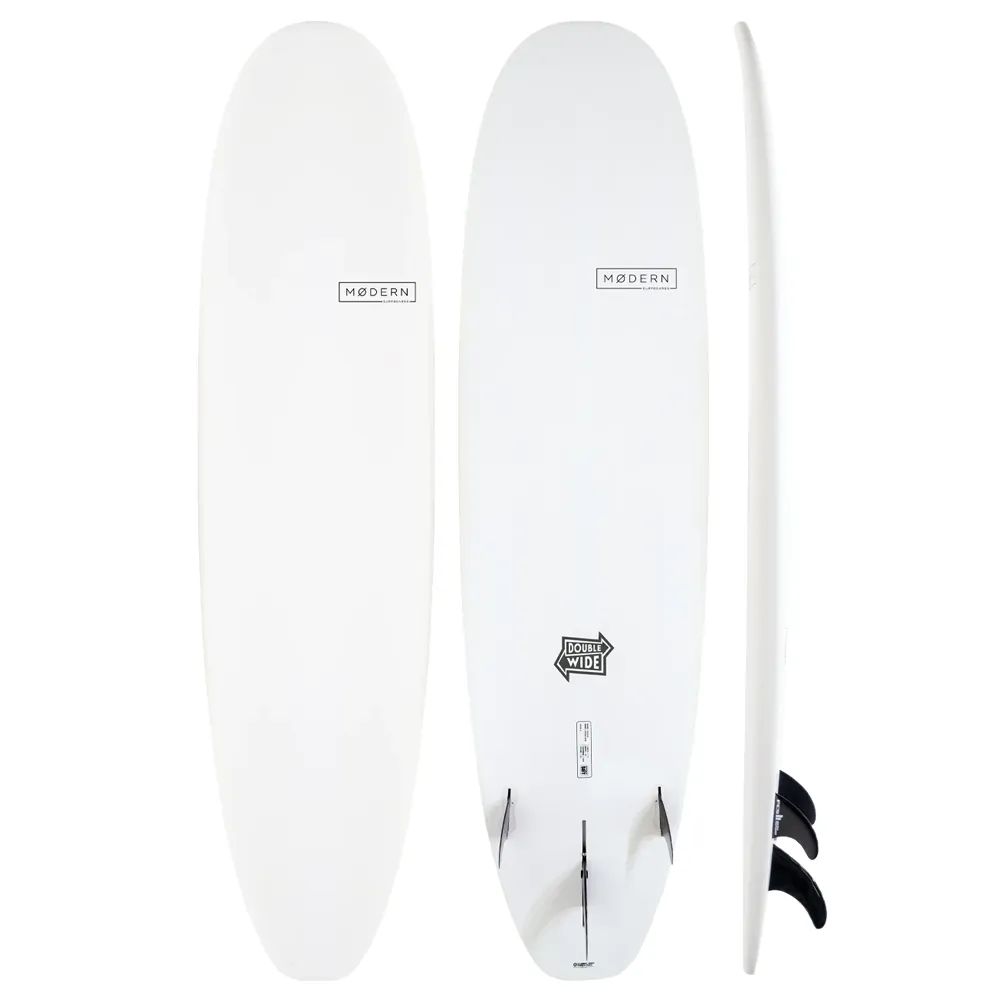 MODERN DOUBLE WIDE EPOXY SOFTBOARD 8'4" 89L