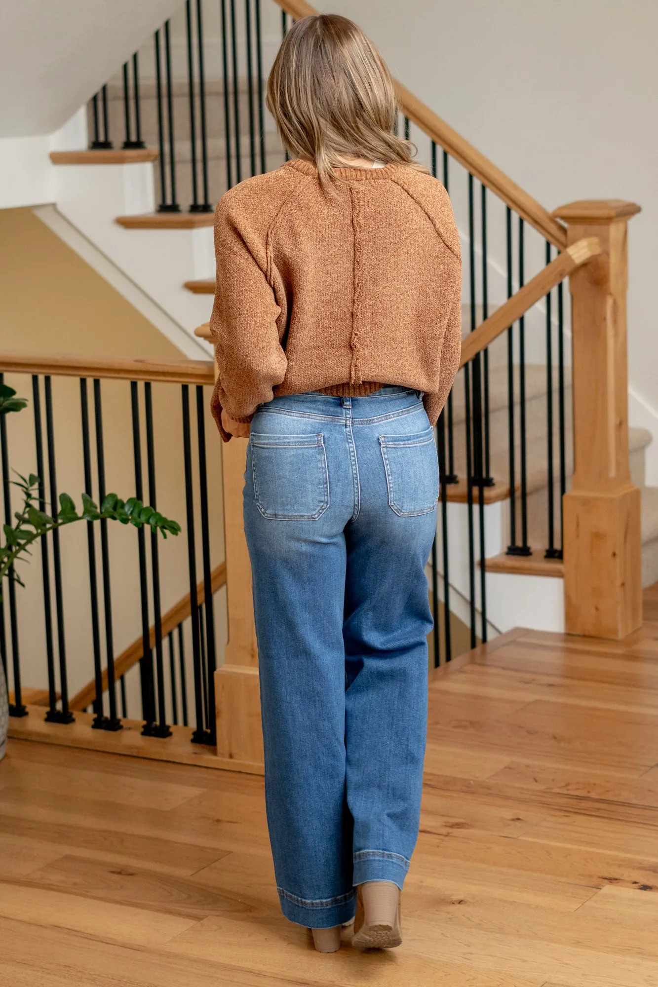 Moonrise Charm High Rise Tummy Control Top Wide Leg
