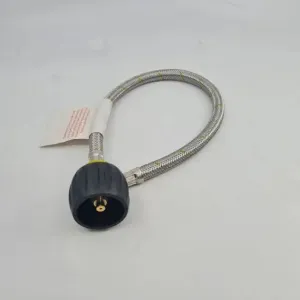 New Type Gas Hose POL 1-4 MNPT Flexible Pigtail 600mm