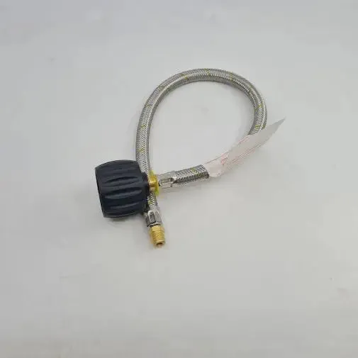 New Type Gas Hose POL 1-4 MNPT Flexible Pigtail 600mm
