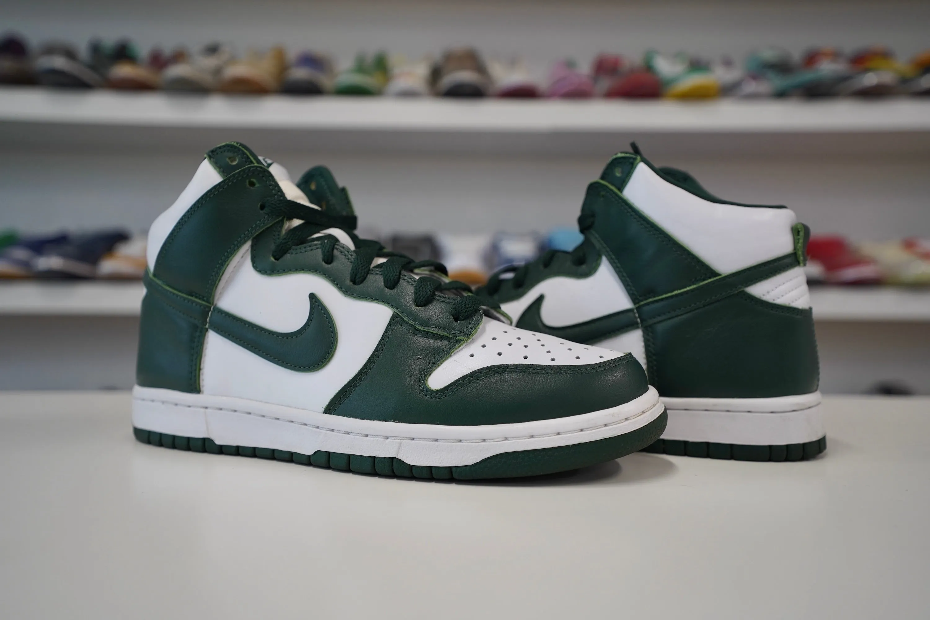Nike Dunk High Spartan Green