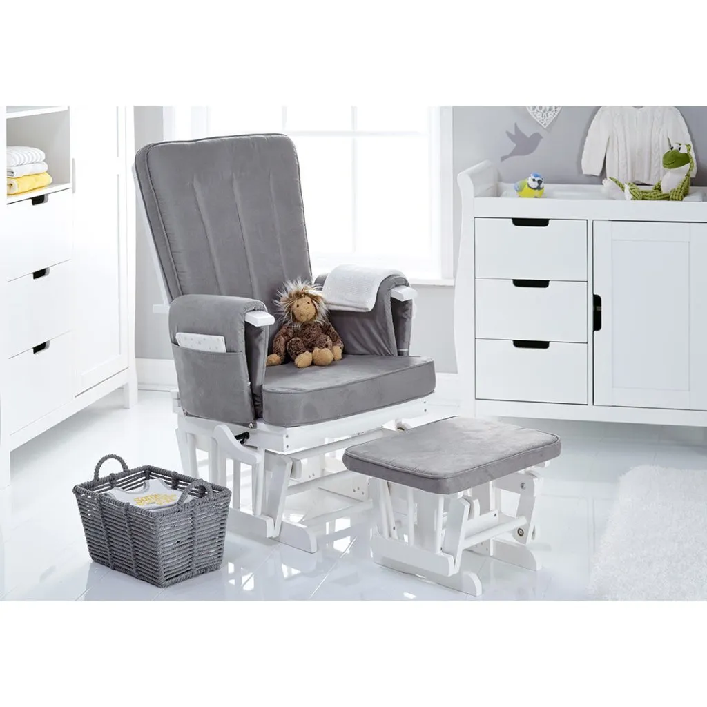 OBABY Stamford Classic 5 Piece Room Set - Warm Grey