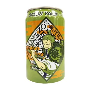 Ocean Bomb & One Piece Honey Lemon Flavour 330ml ～ 海洋深层气泡水 街头霸王 蜂蜜柠檬味 330ml