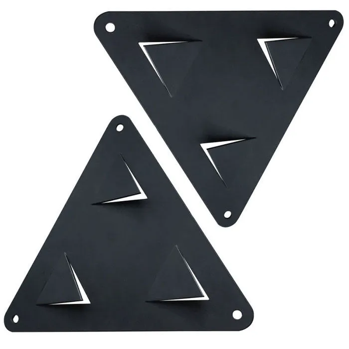 On Stage Acoustical Wall Treatment Panel in Black Pk-10