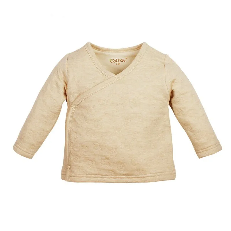 Organic Cotton Thermal Baby Kimono Top