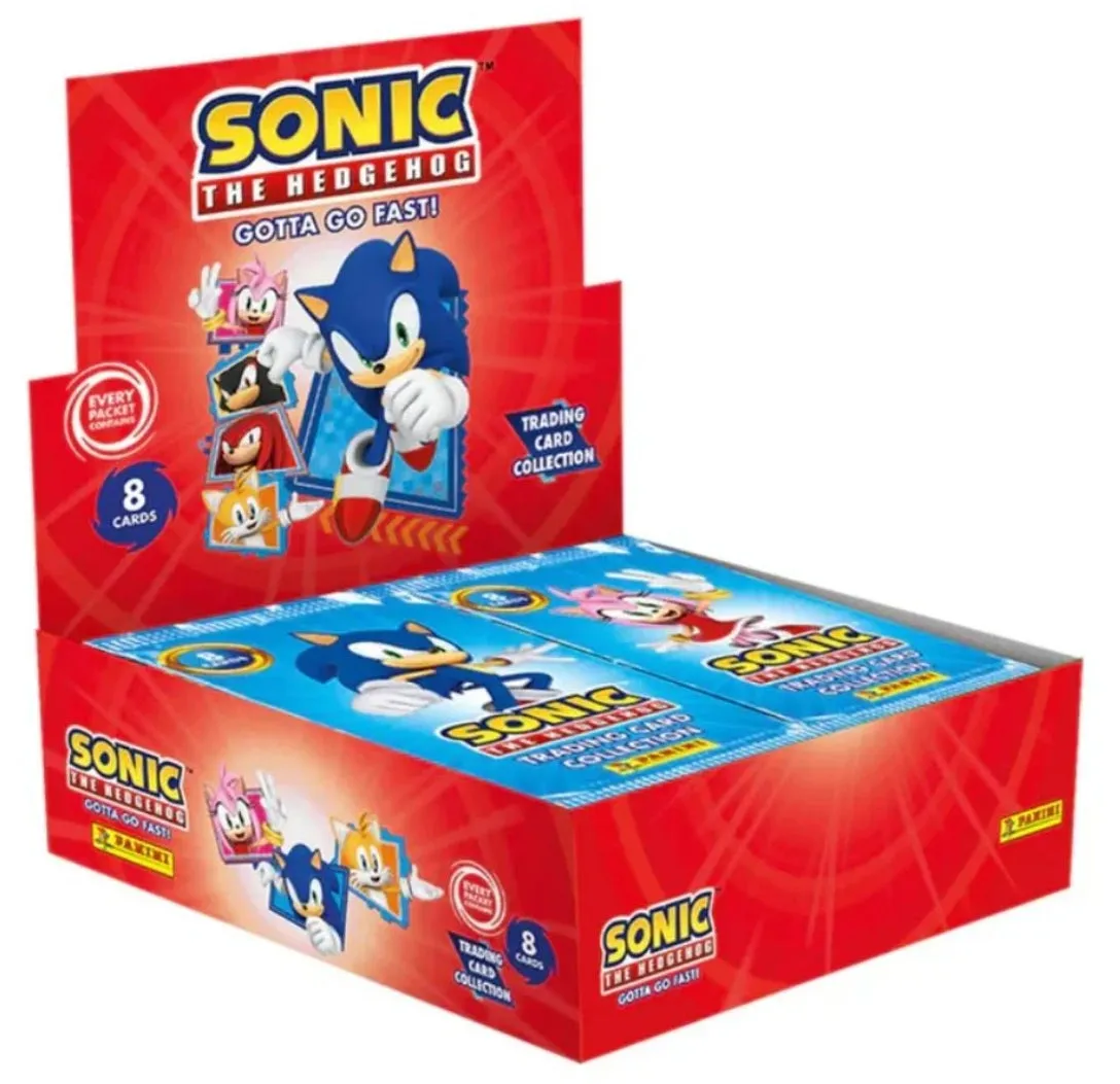 Panini Sonic The Hedgehog Trading Cards Booster Box