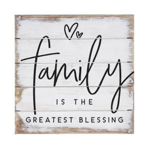 PET2041 - Family Blessing Hearts - 6 x 6