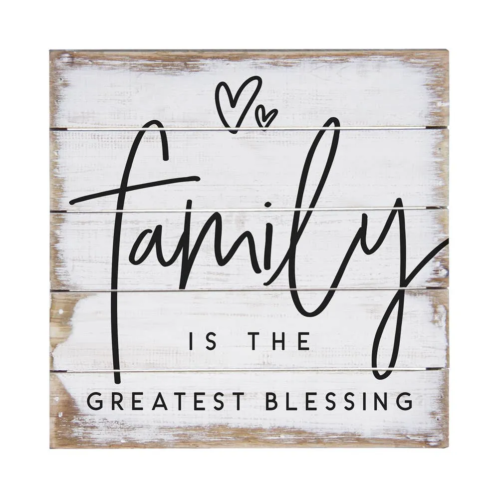 PET2041 - Family Blessing Hearts - 6 x 6
