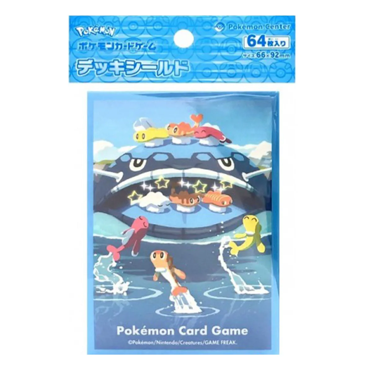 Pokemon Center Original Sleeve Dondozo 64 sleeves