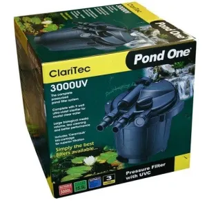 Pond One ClariTec 3000UV - For 750-3000L Tanks