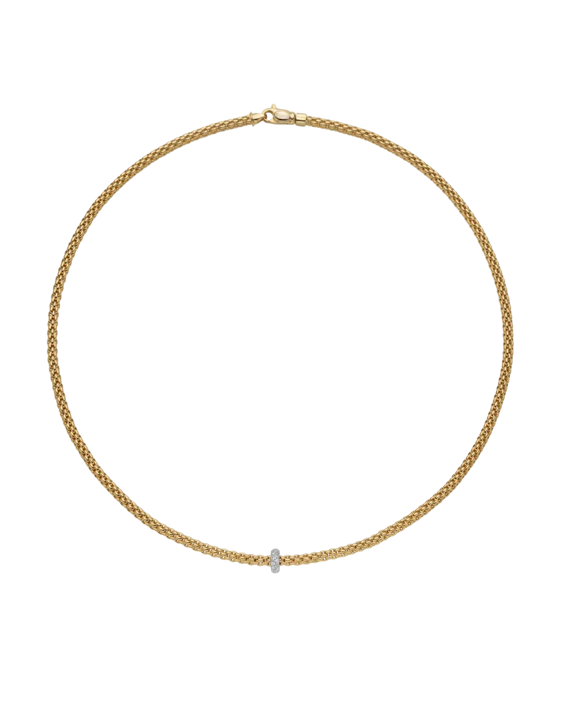 PRIMA NECKLACE WITH DIAMONDS