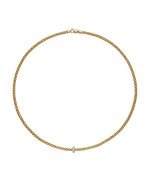 PRIMA NECKLACE WITH DIAMONDS