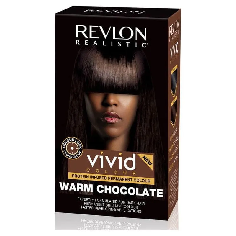 Revlon Realistic Vivid Infused permanent Color Warm Chocolate