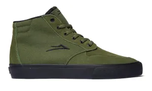 Riley 3 High - Olive/Black Suede