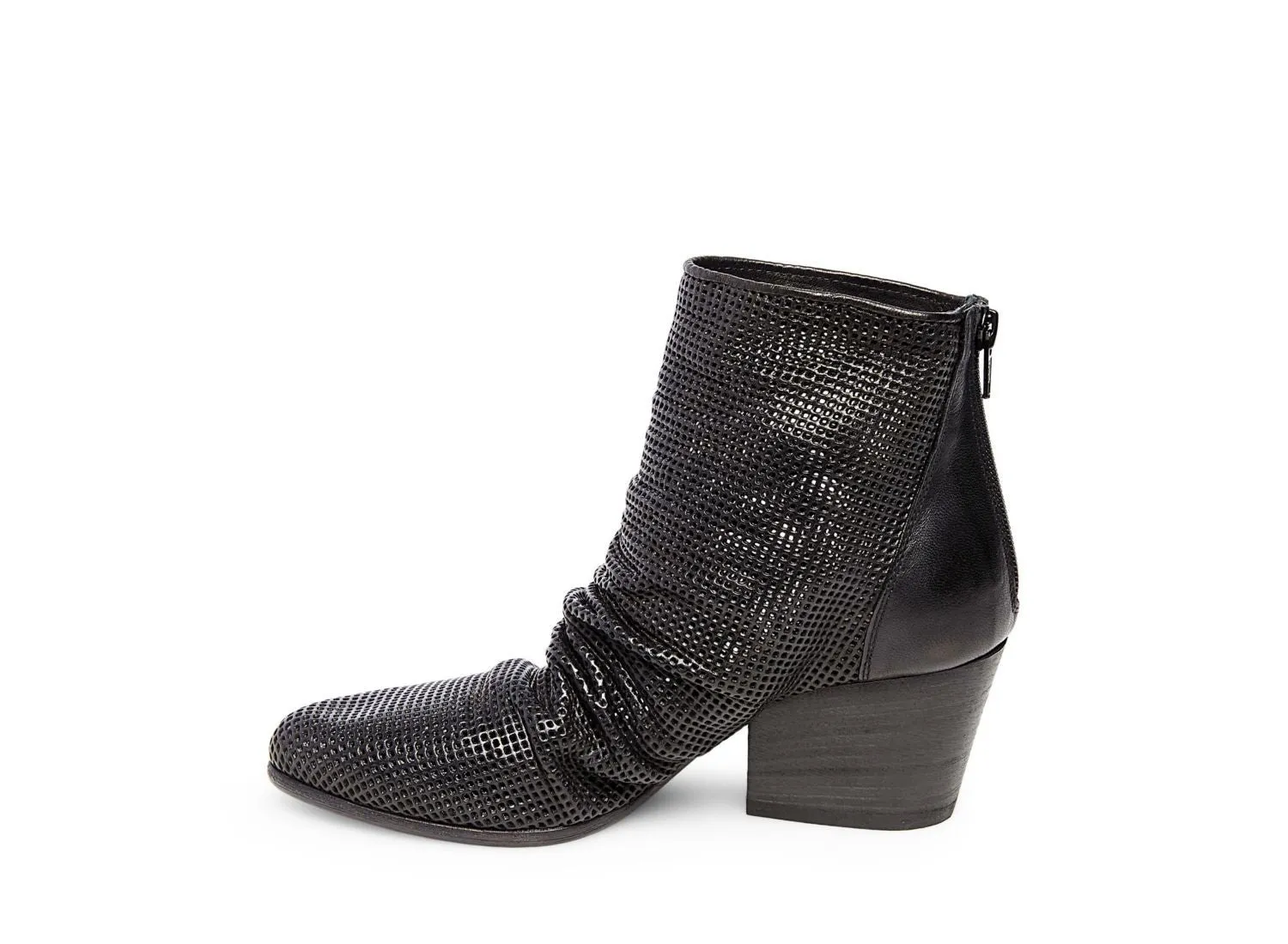 ROMEY BLACK LEATHER
