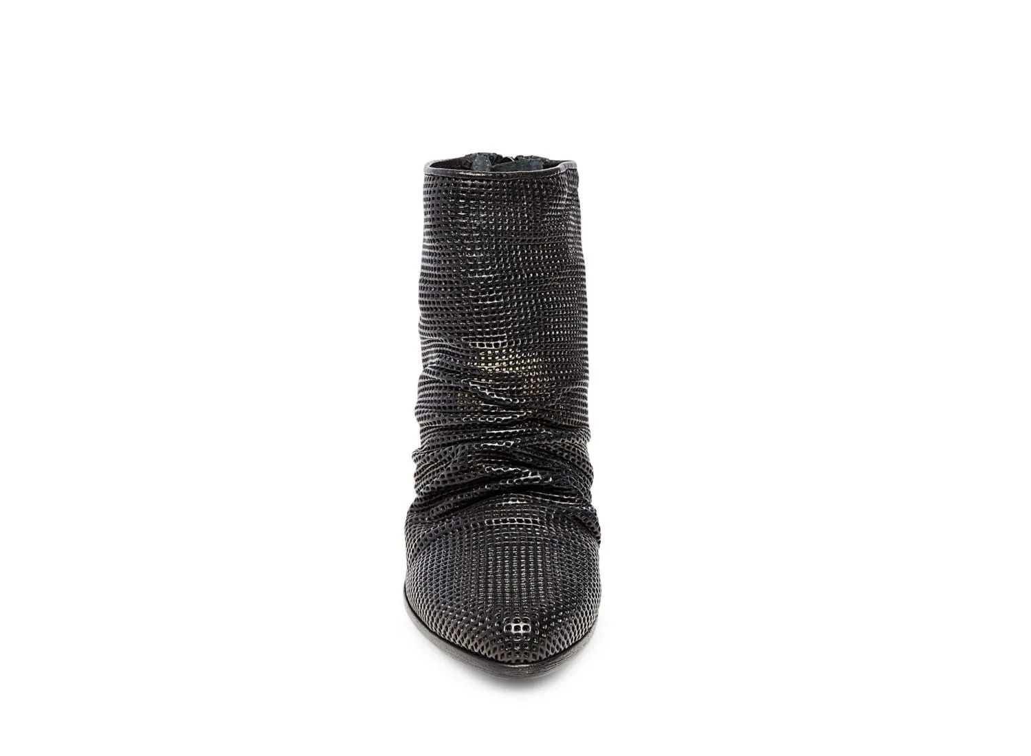ROMEY BLACK LEATHER