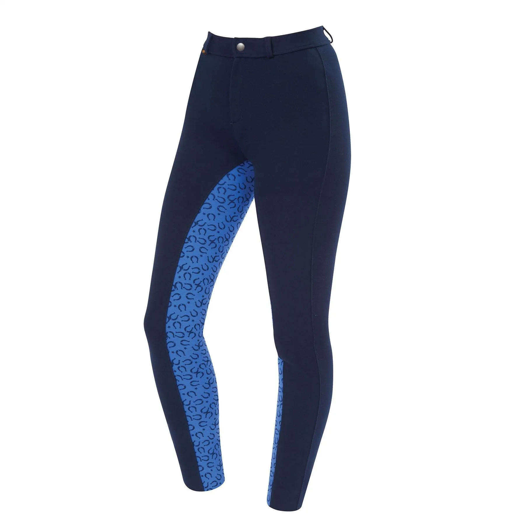 Saxon Warm Up Cotton Euro Seat Jodhpurs - Childs