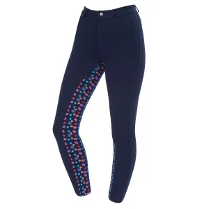 Saxon Warm Up Cotton Euro Seat Jodhpurs - Childs