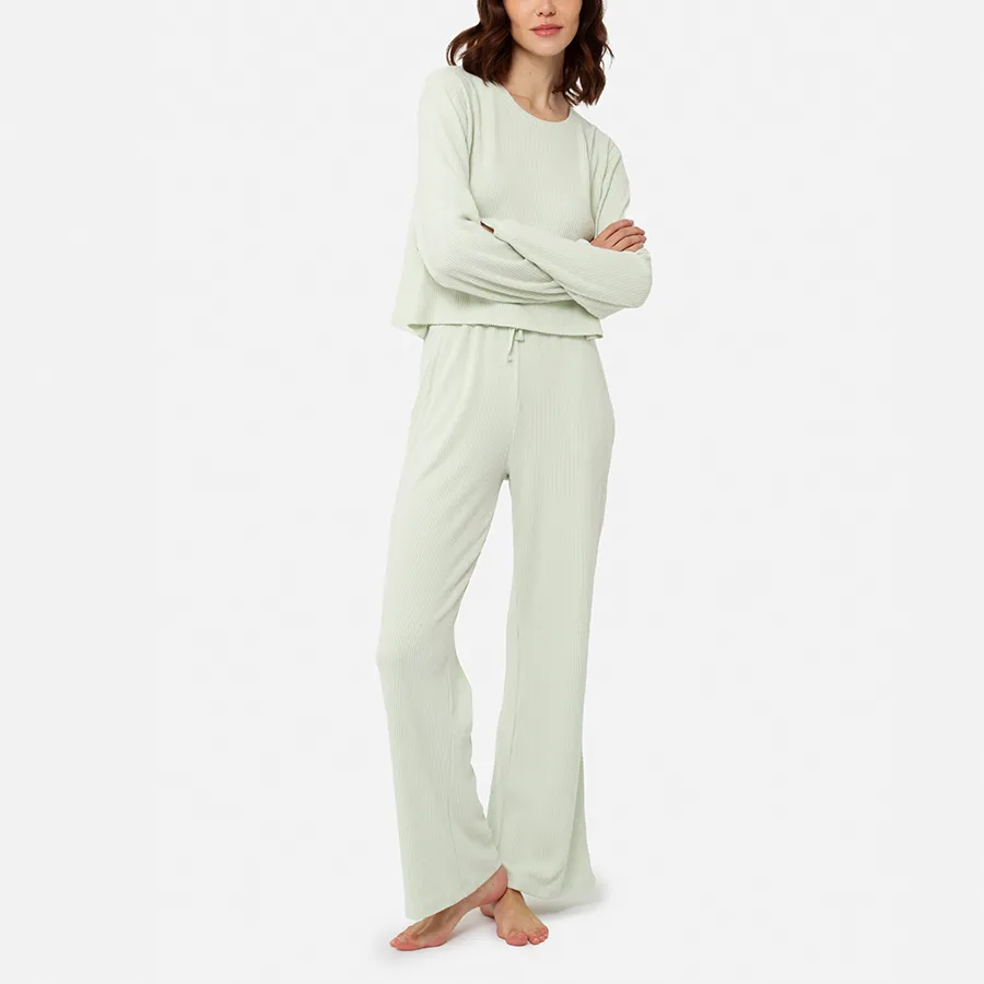 Set T-shirt de manga larga Soft Touch   Pantalón (Mint)