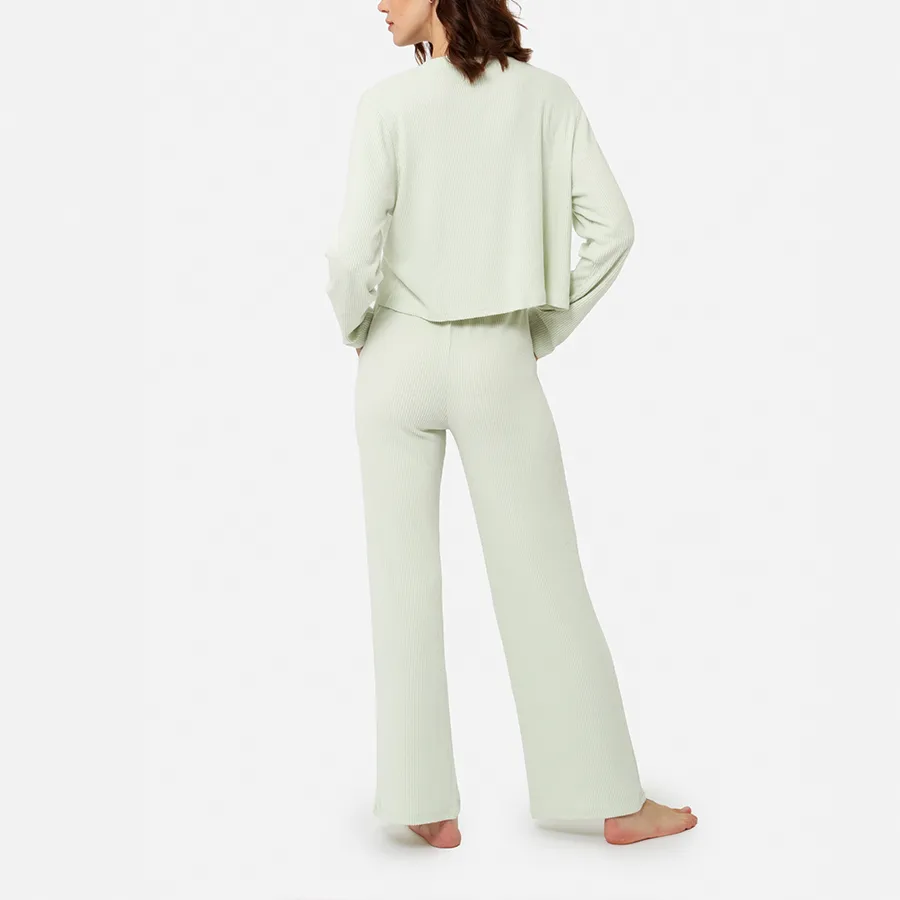 Set T-shirt de manga larga Soft Touch   Pantalón (Mint)
