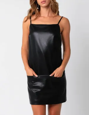 Sleeveless Kangaroo Mini Dress
