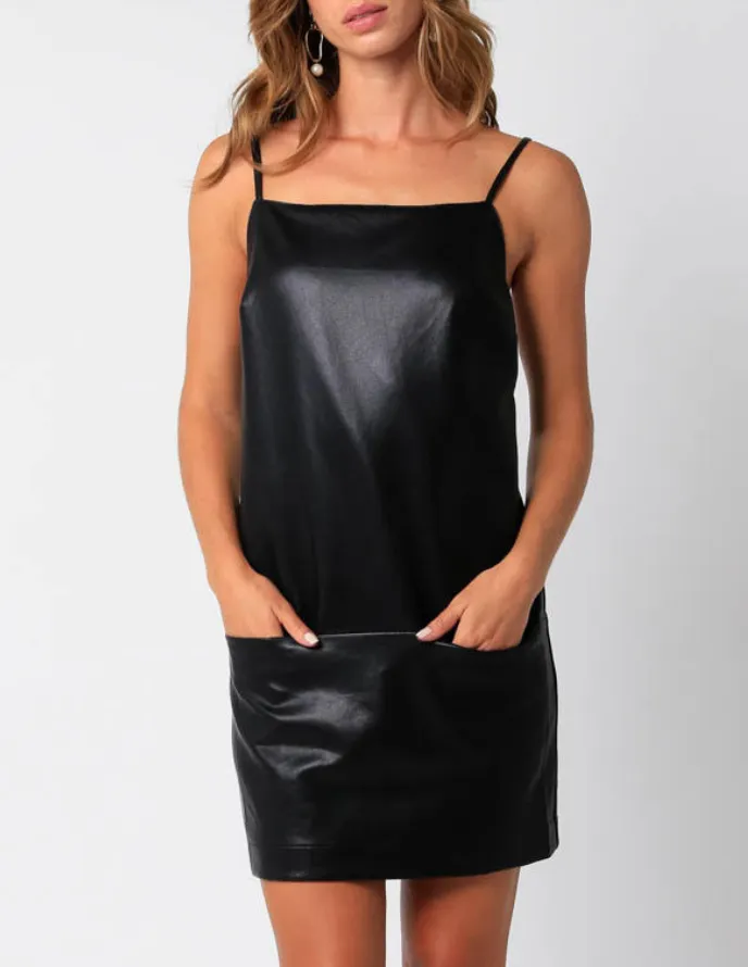 Sleeveless Kangaroo Mini Dress