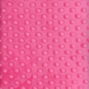 Slinky Minky Dots Flamingo 60" BTY