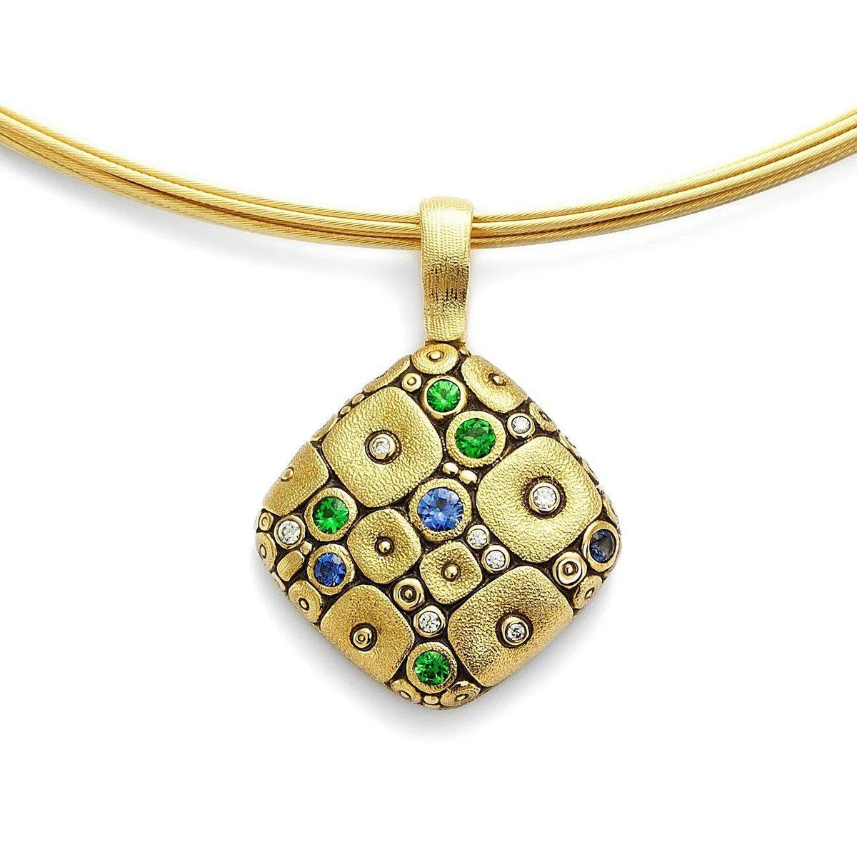 Soft Mosaic Pendant