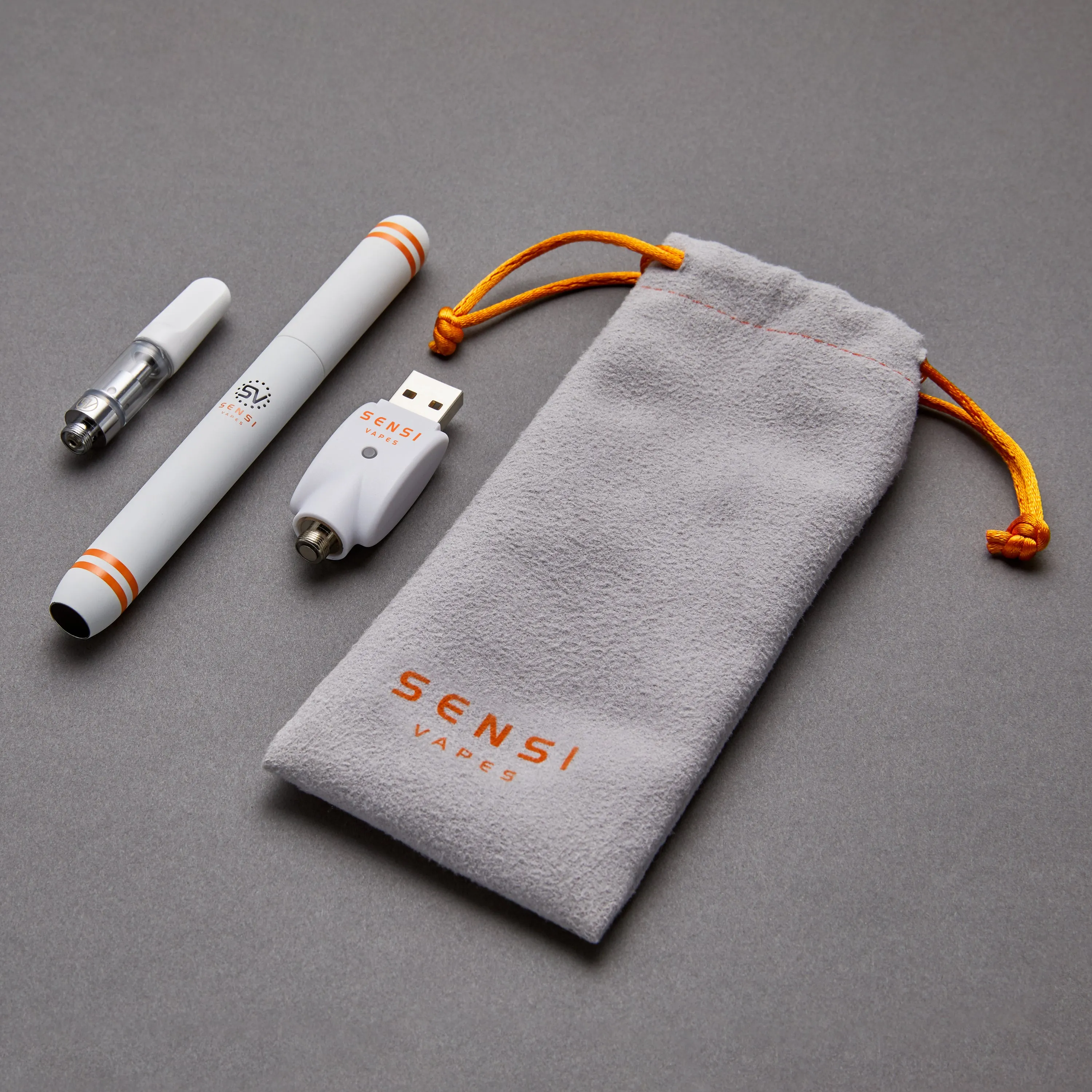 Soft White Luxury Vape Pen