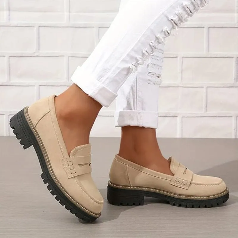 Sophia Suede Loafers