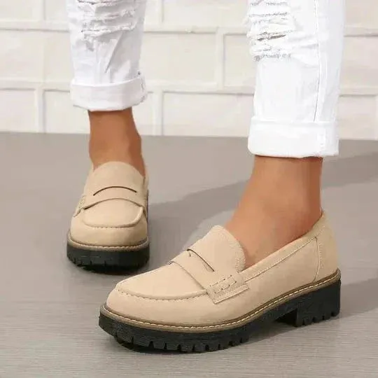 Sophia Suede Loafers