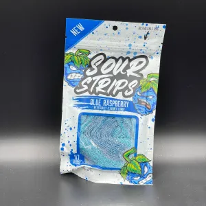 Sour Strips - Blue Raspberry Flavour 96g (USA)