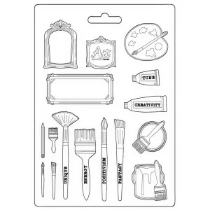 Stamperia - Soft Mould - Sunflower Art Brushes