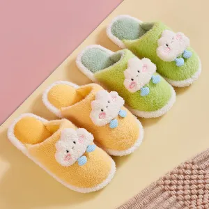 Step into Cozy Skies with Cloud Cotton Slippers!
