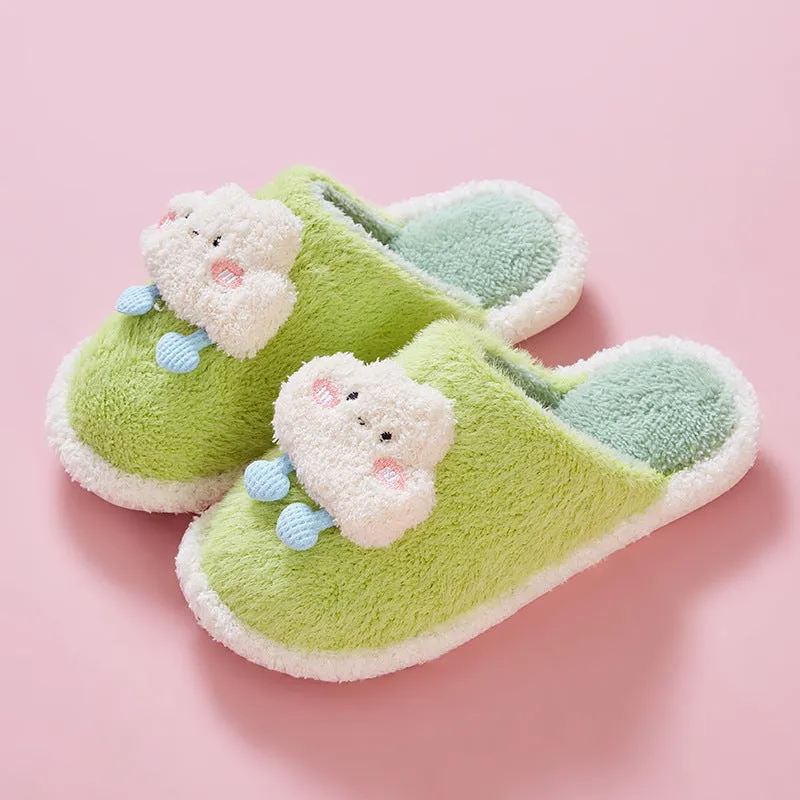 Step into Cozy Skies with Cloud Cotton Slippers!