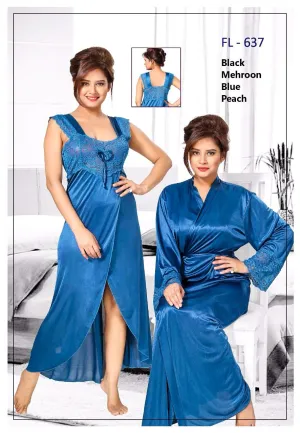 Stylish FL-637 - Flourish Exclusive Bridal Nighty Set Collection