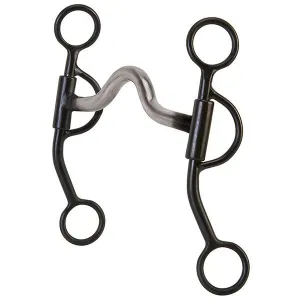 Sweet Iron Medium Port Bit with Professional Thin Style Shank